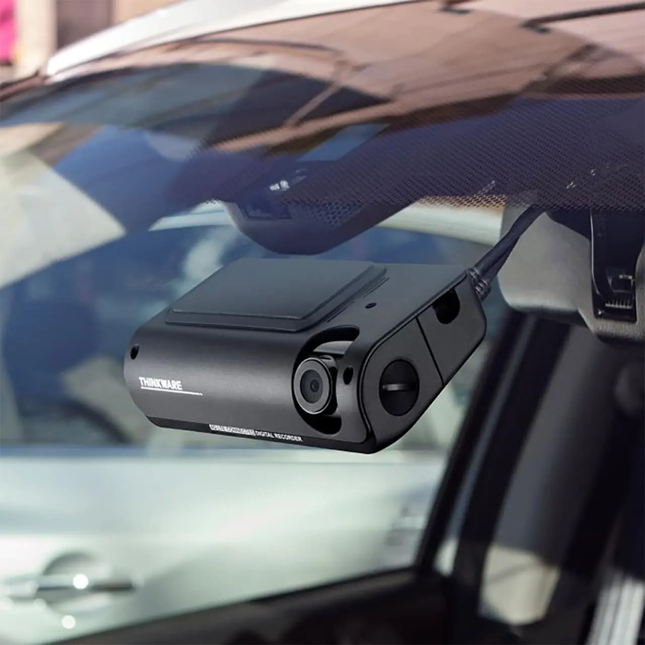 Thinkware 4K dashcam installed as a new car add-on